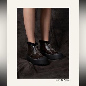 LABUCQ Teddy Boot Walnut, Size 39